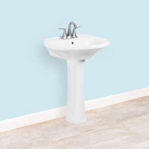 LP2520 Oval Pedestal<br>25" x 20" x 33"
